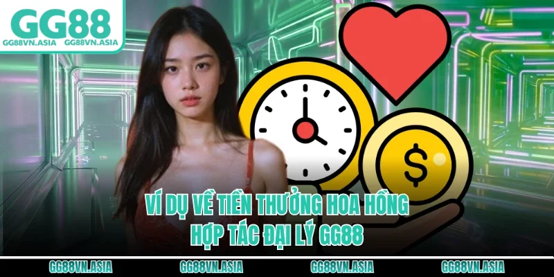 Ví dụ về tiền thưởng hoa hồng hợp tác đại lý GG88